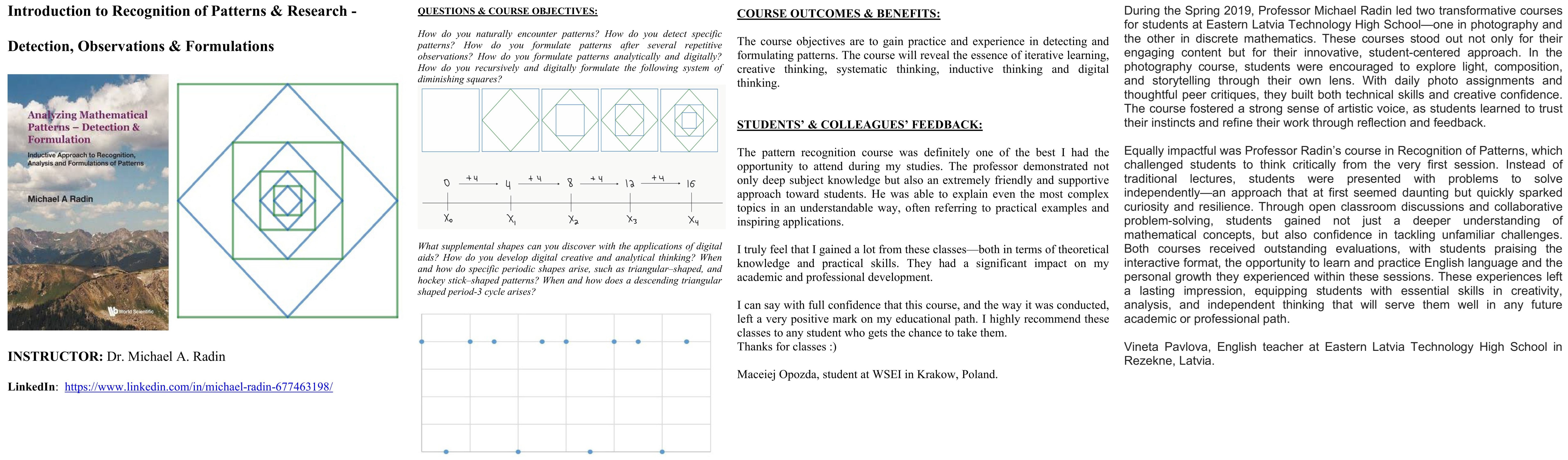 Recognition Patterns course